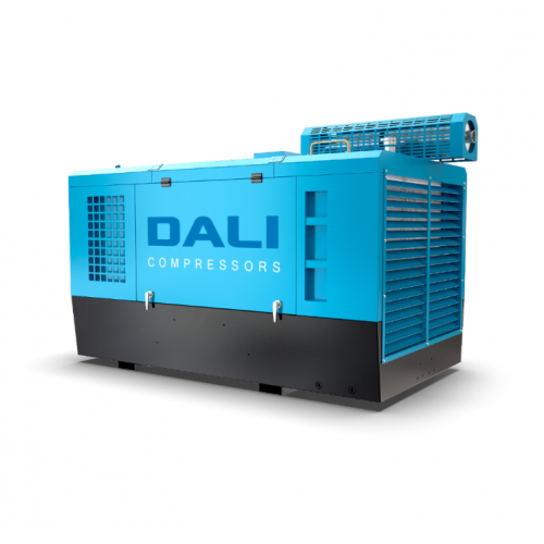 Передвижной дизельный винтовой компрессор DALI DLCY-15/13B-Y