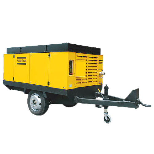 Винтовой компрессор ATLAS COPCO XAMS 466 E (на шасси)