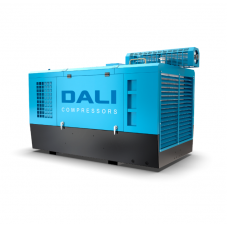 Передвижной дизельный винтовой компрессор DALI DLCY-12/12B-C