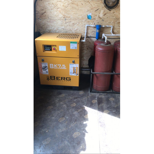 Винтовой компрессор BERG ВК-7.5РЕ 16 бар, IP54
