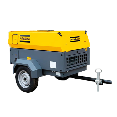 Винтовой компрессор ATLAS COPCO XA 77 E (на шасси)