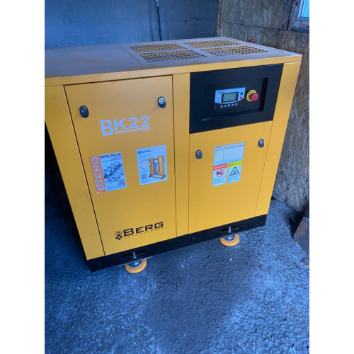 Винтовой компрессор BERG ВК-22РЕ 16 бар, IP54
