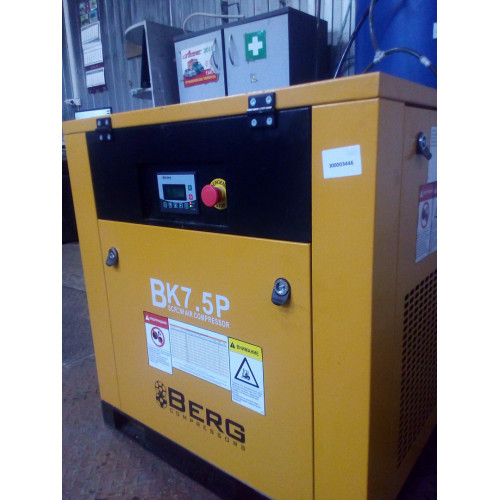 Винтовой компрессор BERG ВК-7.5Р 16 бар, IP54