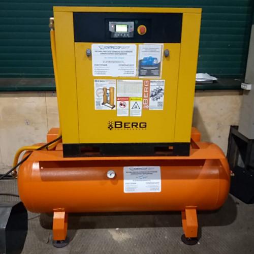 Винтовой компрессор BERG ВК-15-500 8 бар, IP54